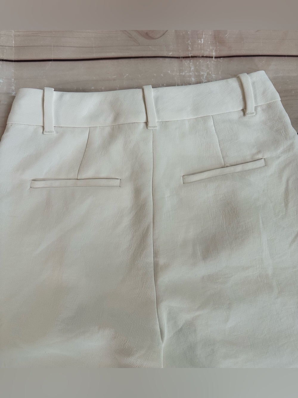 Aritzia The Effortless Pant White Size 4 High Rise Wide Leg Office Trousers - Picture 6 of 11